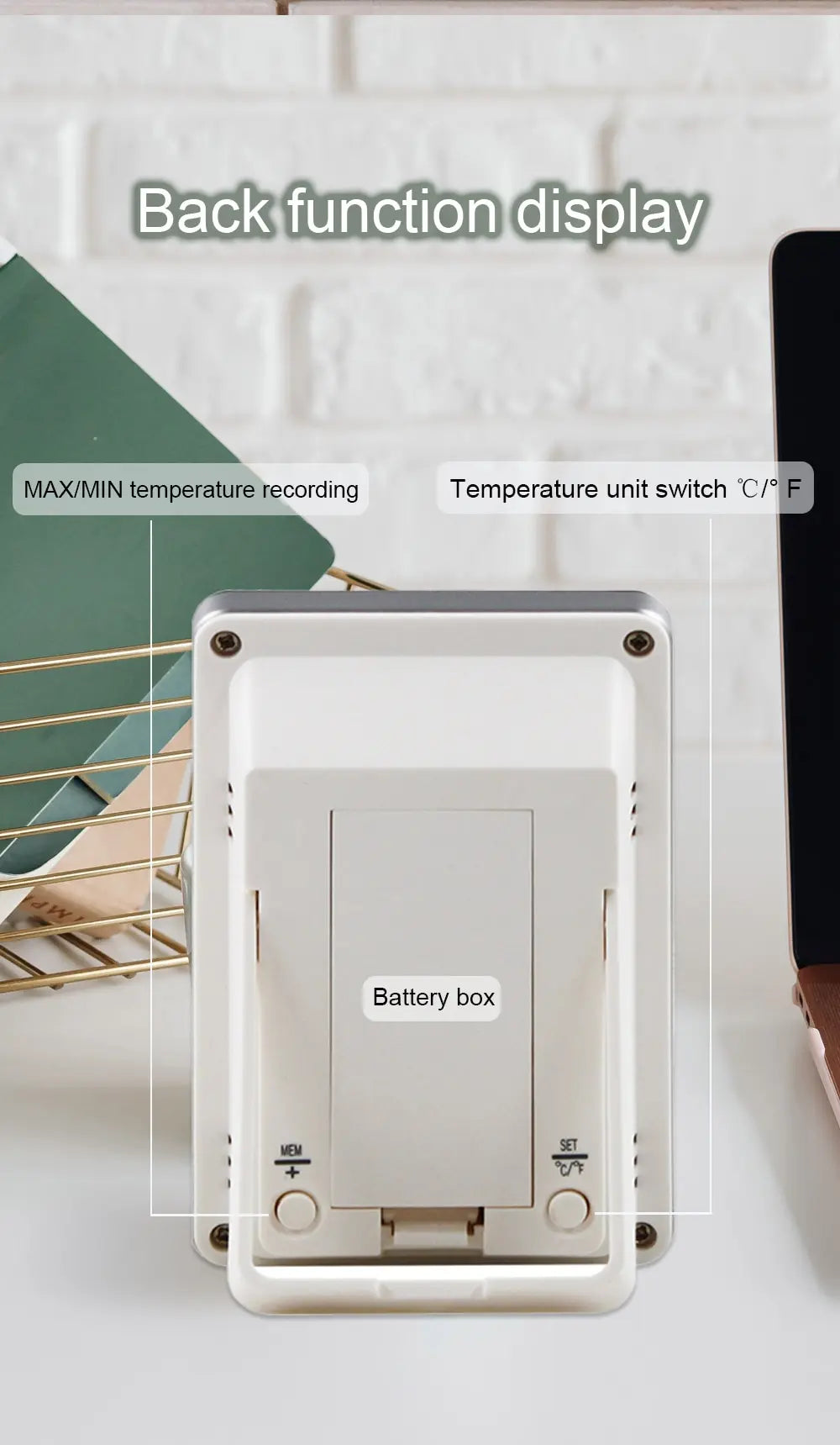 Thermomètre de piscine numérique AquaFloat™ 