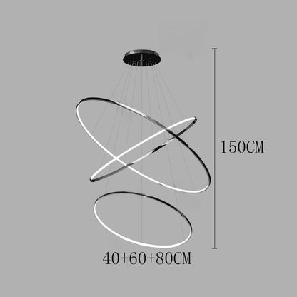 Nordic LED Pendant Lamp – Modern Chandelier Ceiling Light for Dining & Living Room Decor