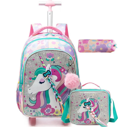 Ensemble de chariots scolaires 3 en 1 RollieBuddies™