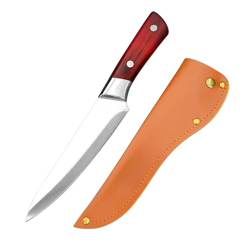ForgeEdge™ – Cuchillo de carnicero y deshuesador de acero inoxidable