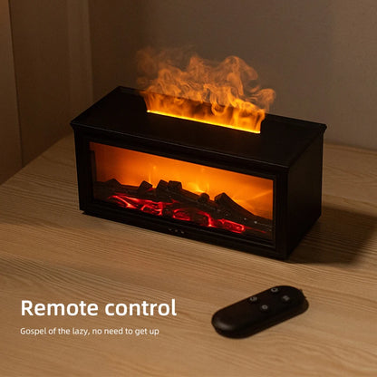 CozyFlame™ Aroma Humidifier — Relaxation & Freshness for Your Space!