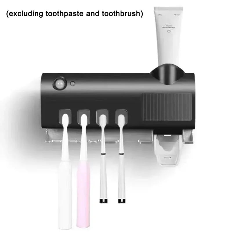 Stérilisateur et support de brosse à dents UV SolarGuard™ 