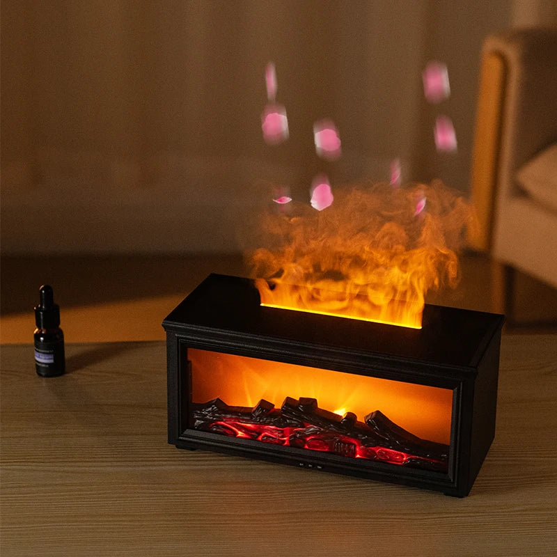 CozyFlame™ Aroma Humidifier — Relaxation & Freshness for Your Space!