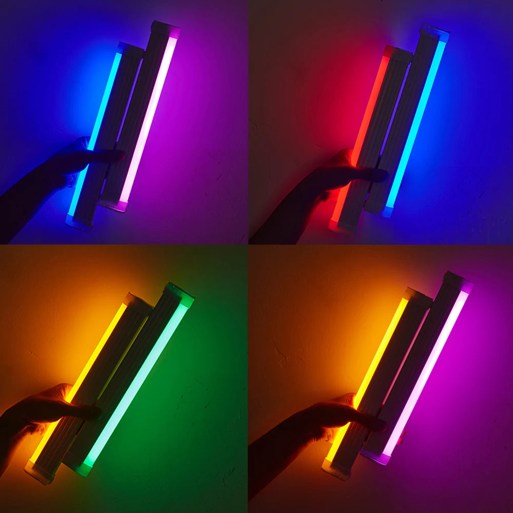LED Video Light Wand – Handheld Rechargeable Lamp for Vlog, Streaming & Photography