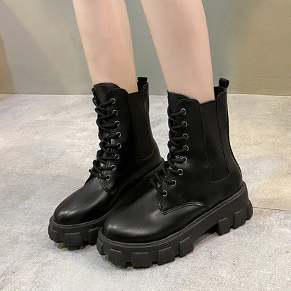 PowerStride™ – Bottes à plateforme et talon épais pour femmes 