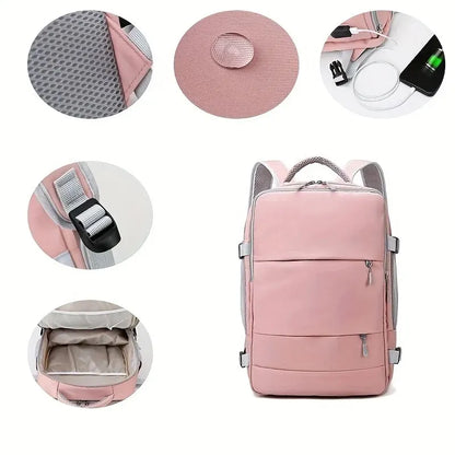 TrekVault™ – Sac à dos de voyage ultime avec compartiment à chaussures 