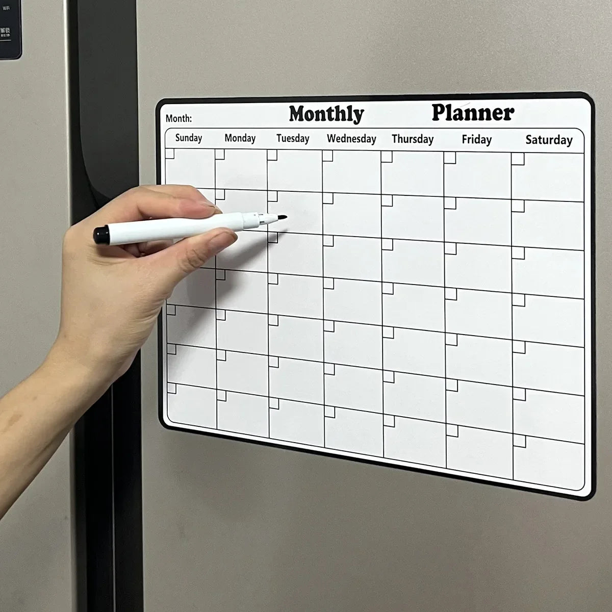 PlanItMag™ Planificateur magnétique réinscriptible pour réfrigérateur