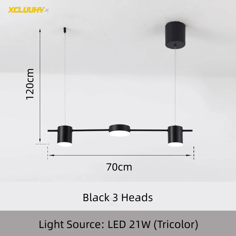 Modern LED Chandelier – Dimmable Ceiling Light for Living Room, Dining Table & Kitchen