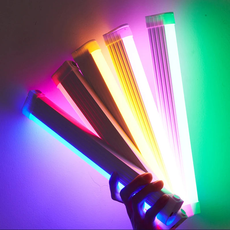 LED Video Light Wand – Handheld Rechargeable Lamp for Vlog, Streaming & Photography