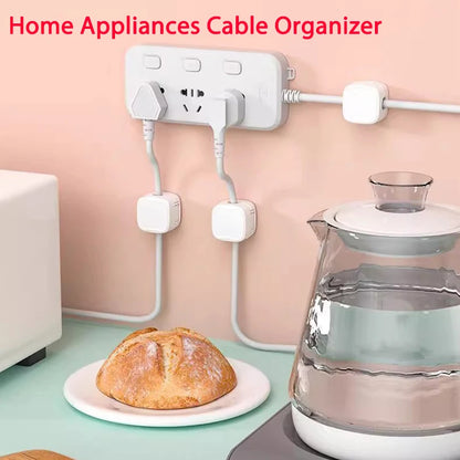 MagnaGrip™ – Organizador de cables magnético para escritorio y hogar