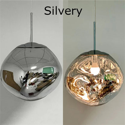 Italian Designer Glass Bubble Pendant Light – Modern Chandelier for Dining, Kitchen & Kids’ Room Decor