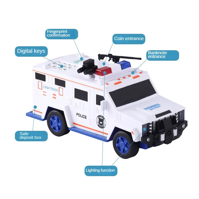 CashCruiser™ Kids Bank: ¡Una forma divertida y segura de ahorrar! 