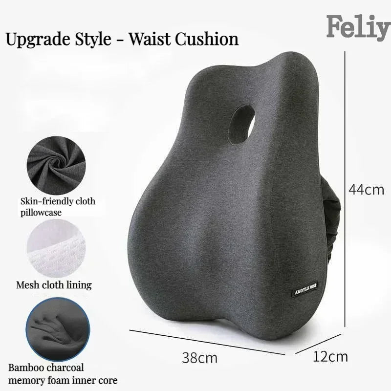 Coussin en mousse à mémoire de forme PostureFlow™ – Confort avancé avec technologie thérapeutique