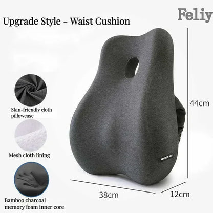 Coussin en mousse à mémoire de forme PostureFlow™ – Confort avancé avec technologie thérapeutique