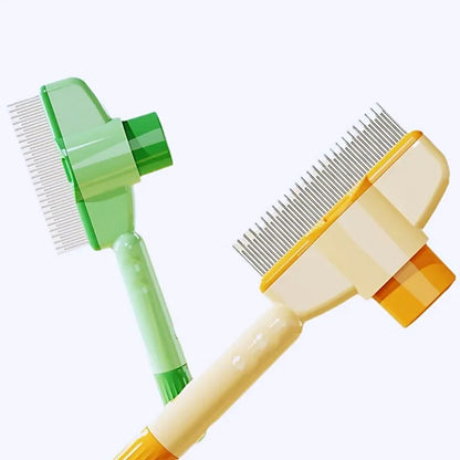 FurEase™ – Cepillo autolimpiable para el cuidado de mascotas y removedor de pelo 