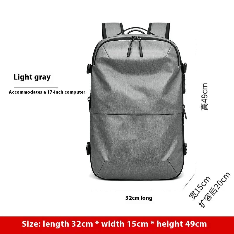 AirPack™ – Sac à dos de voyage intelligent, extensible, étanche et conçu pour les voyages modernes