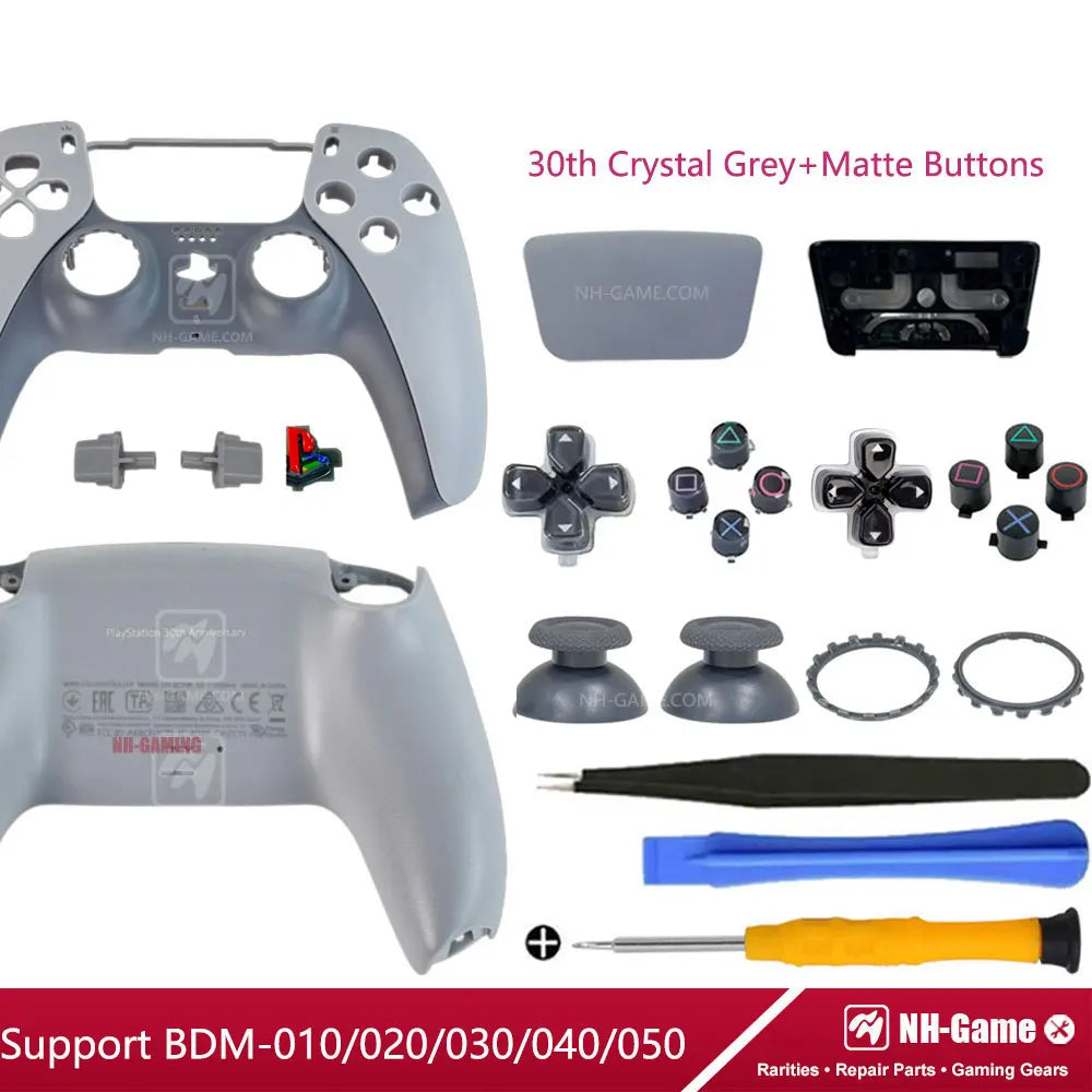 PS5 Controller Shell Kit – 30th Anniversary Edition (Front & Back Cover + Touchpad & Buttons)