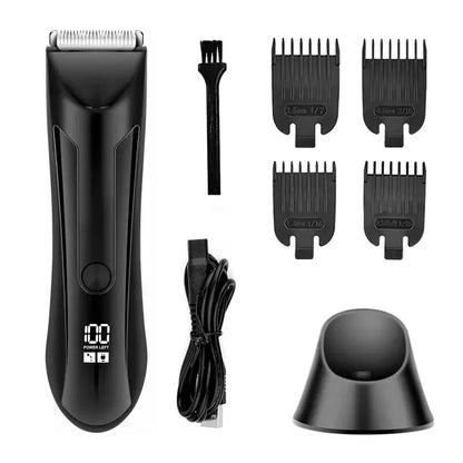 Tondeuse à cheveux et à barbe 5 en 1 ProTrim™ – Rasoir électrique de précision pour hommes et zones sensibles 