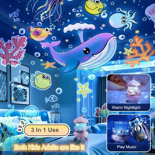 CosmoGlow™ Night Light – Transform Any Room Into a Dreamy Galaxy