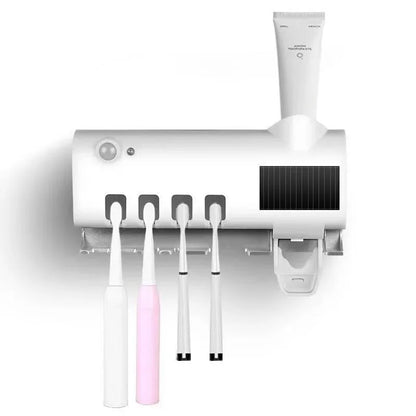 Stérilisateur et support de brosse à dents UV SolarGuard™ 