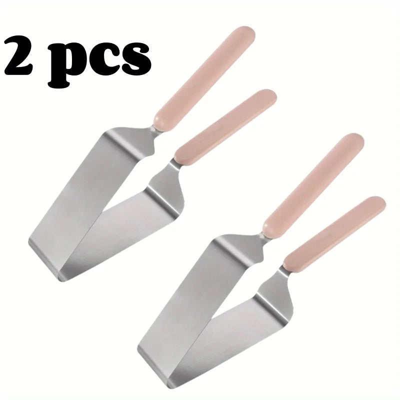 SliceEase™ – Stainless Steel Cake Cutter & Lifter
