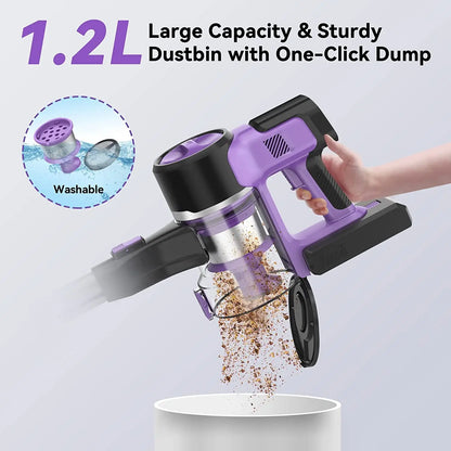 Aspiradora inalámbrica plegable DustVortex™ S10
