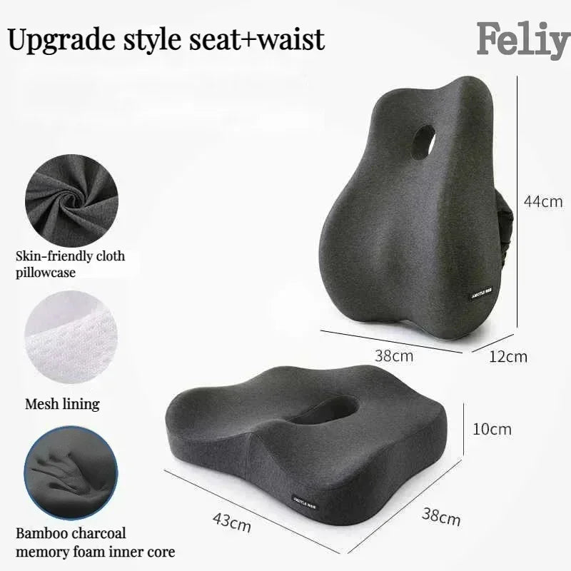 Coussin en mousse à mémoire de forme PostureFlow™ – Confort avancé avec technologie thérapeutique
