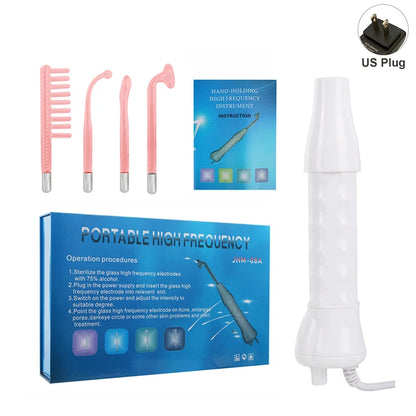 VioGlow™ – Baguette de thérapie cutanée haute fréquence 4 en 1 
