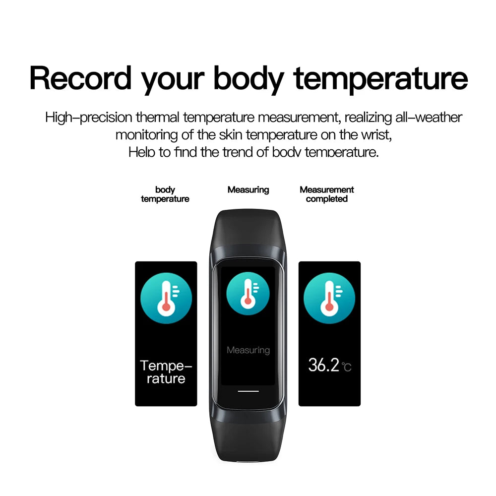 Reloj inteligente CoreTemp™ 2025: tecnología, salud y rendimiento en tu muñeca 