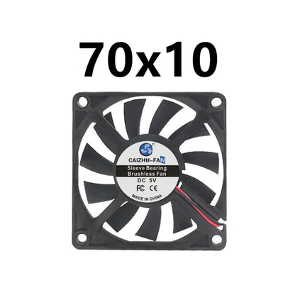 Refroidissement de précision dans toutes les tailles – Performances ultra-silencieuses de 40 mm à 120 mm