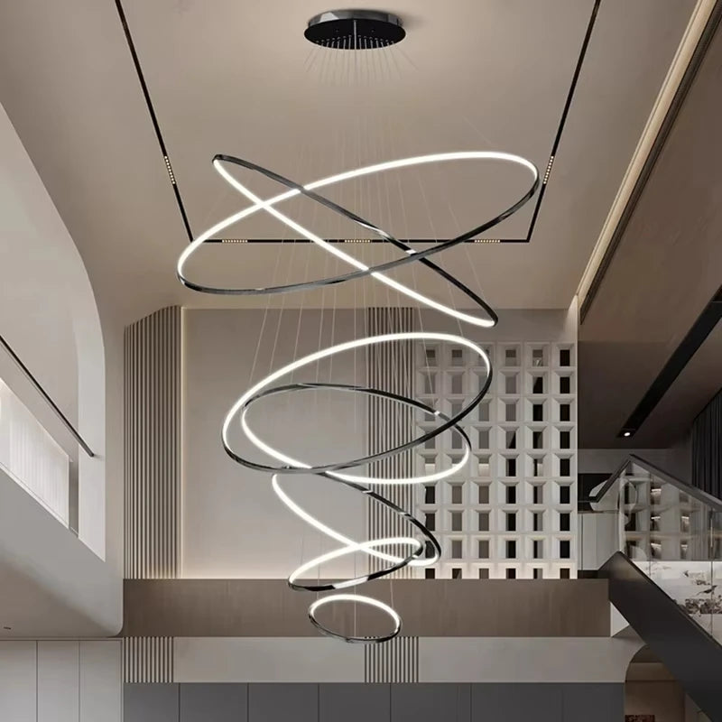 Nordic LED Pendant Lamp – Modern Chandelier Ceiling Light for Dining & Living Room Decor