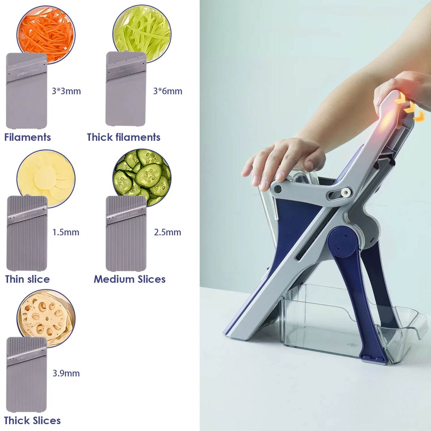 VeggieShred – Votre allié polyvalent pour une découpe rapide et pratique en cuisine 