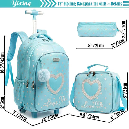 Ensemble de chariots scolaires 3 en 1 RollieBuddies™