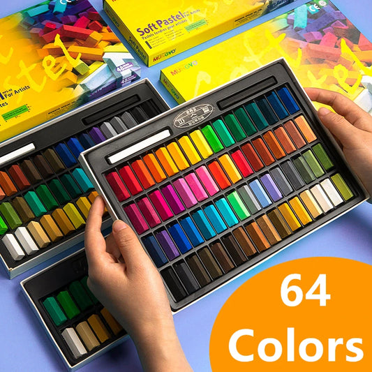 Pasteles cuadrados suaves MungyoColor™: mini set de tiza coreana 