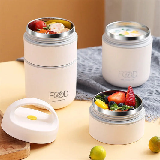 ThermaTote™ Pro Bento – Boîte à lunch isotherme double couche 