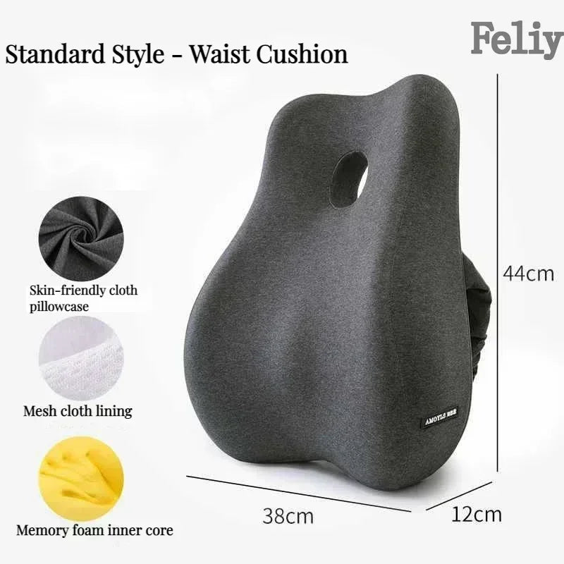 Coussin en mousse à mémoire de forme PostureFlow™ – Confort avancé avec technologie thérapeutique