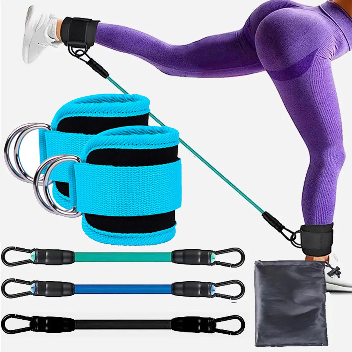 Set de resistencia para piernas FitGuard™: ¡Potencia, estabilidad y resultados para piernas, glúteos y core!