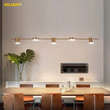 Modern LED Chandelier – Dimmable Ceiling Light for Living Room, Dining Table & Kitchen