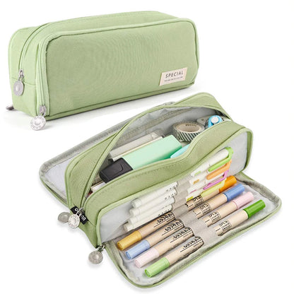 Estuche MaxiHold™ con 3 cremalleras: el organizador de papelería definitivo