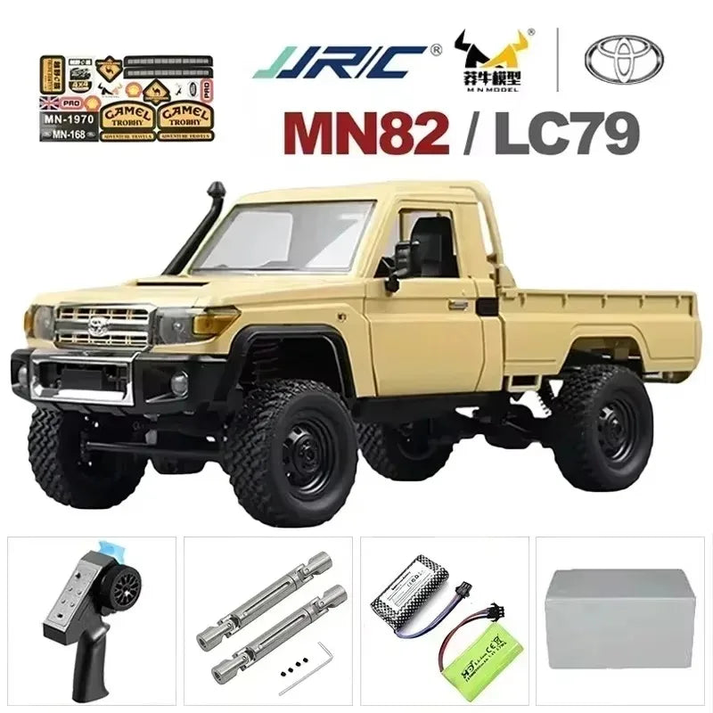 DesertStorm™ MN82 Toyota RC – Conquer Any Terrain with Style and Power!