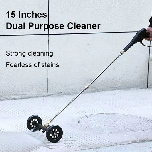 HydroSweep™ – Cepillo multifuncional de alta presión para limpieza de coches y suelos 