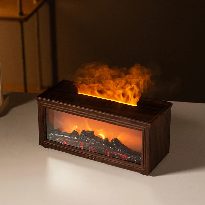 CozyFlame™ Aroma Humidifier — Relaxation & Freshness for Your Space!