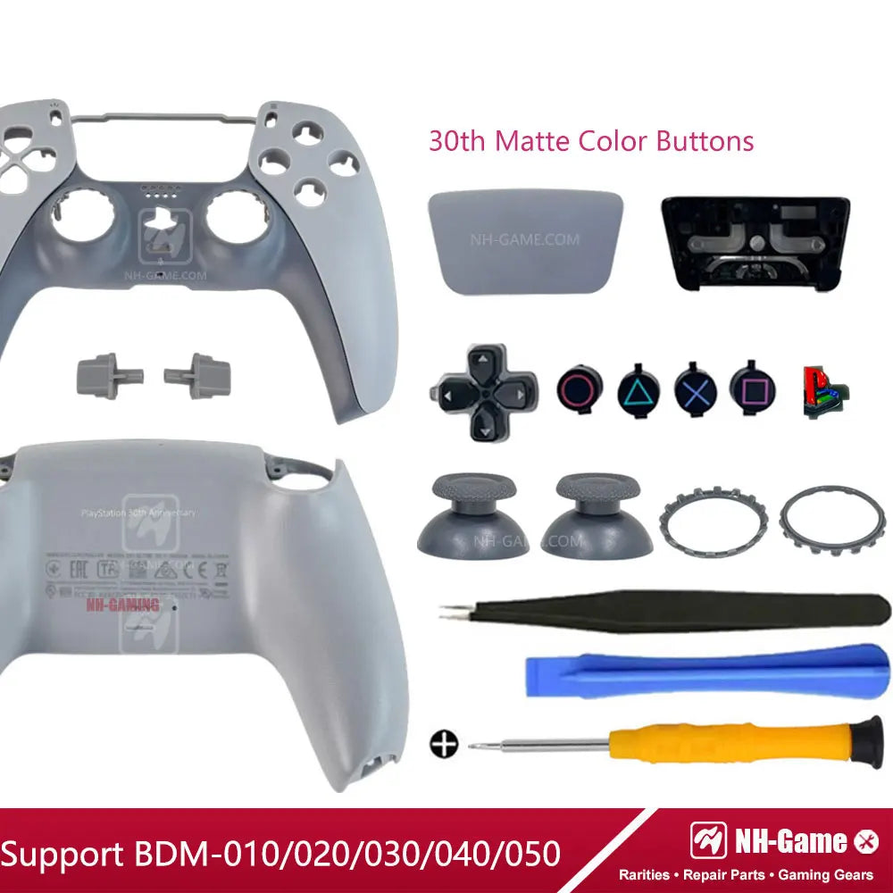 PS5 Controller Shell Kit – 30th Anniversary Edition (Front & Back Cover + Touchpad & Buttons)