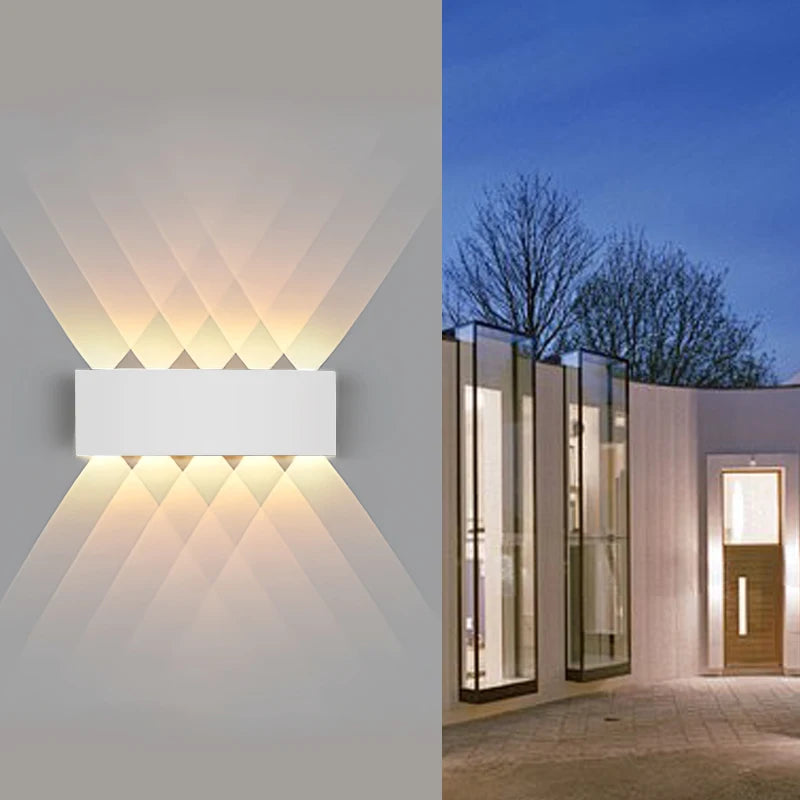 LED Waterproof Wall Light – IP65 Outdoor & Indoor Modern Lamp for Garden, Porch, Bathroom & Living Room