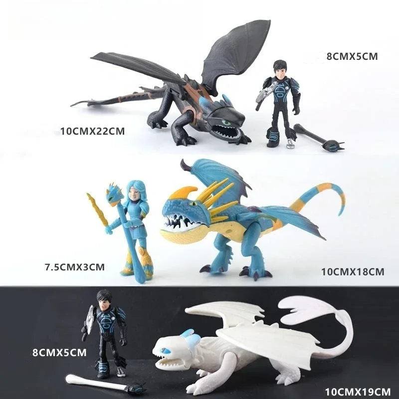 Conjunto de figuras de PVC DragonBond™