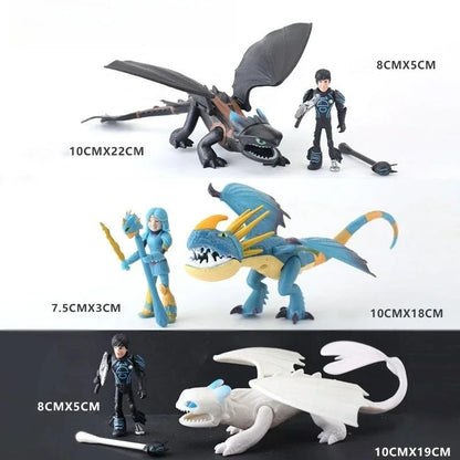 Conjunto de figuras de PVC DragonBond™