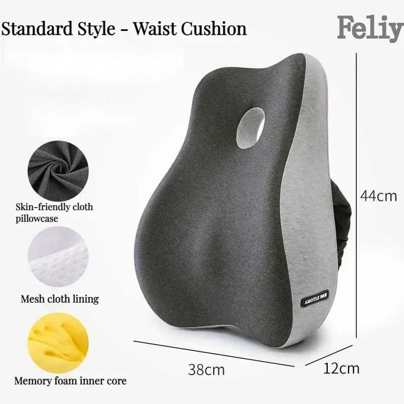 Coussin en mousse à mémoire de forme PostureFlow™ – Confort avancé avec technologie thérapeutique