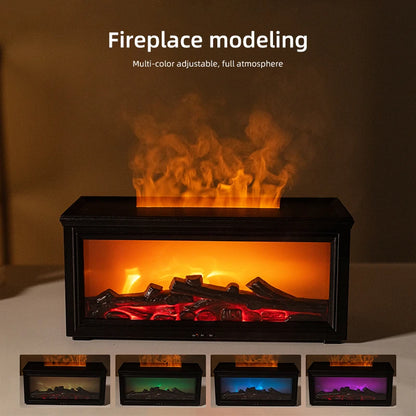 CozyFlame™ Aroma Humidifier — Relaxation & Freshness for Your Space!