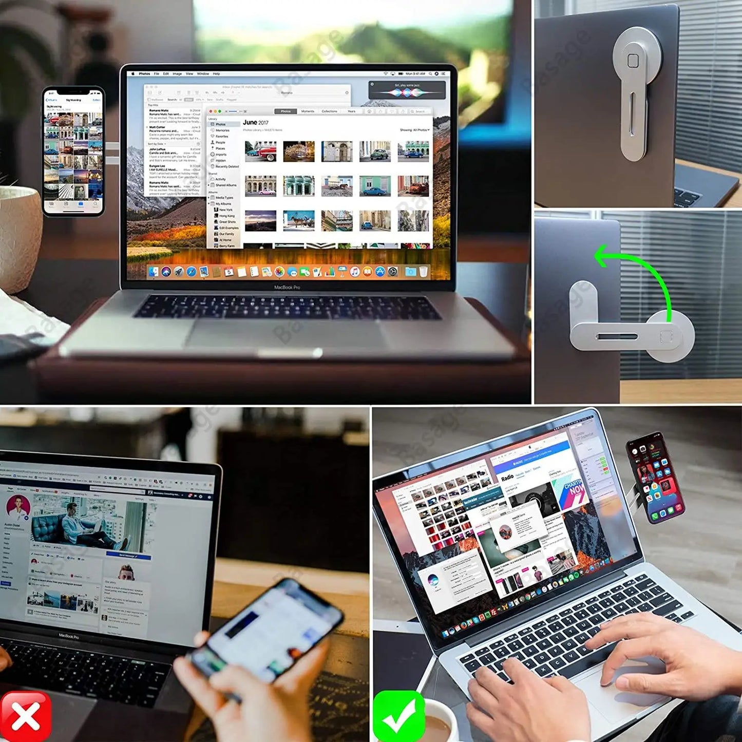 MagnaGrip™ – Organizador de cables magnético para escritorio y hogar