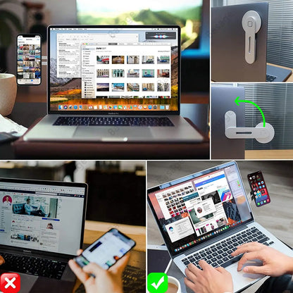 MagnaGrip™ – Organizador de cables magnético para escritorio y hogar
